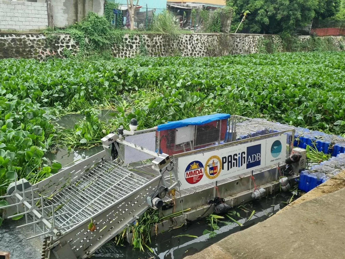 Clearbot (Photo from Pasig Councilor Boyie Raymundo)