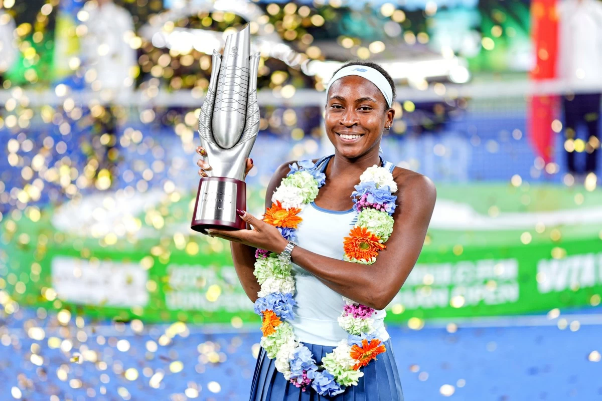 Gauff outshines Pegula to win Wuhan Open in all-American final