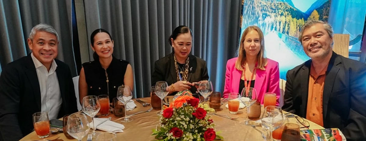 VIP reception at the gala dinner

