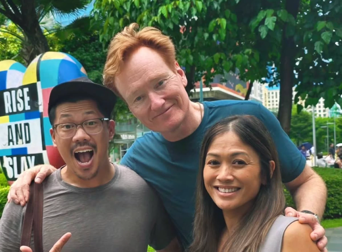 Conan O'Brien in PH to shoot for travel show