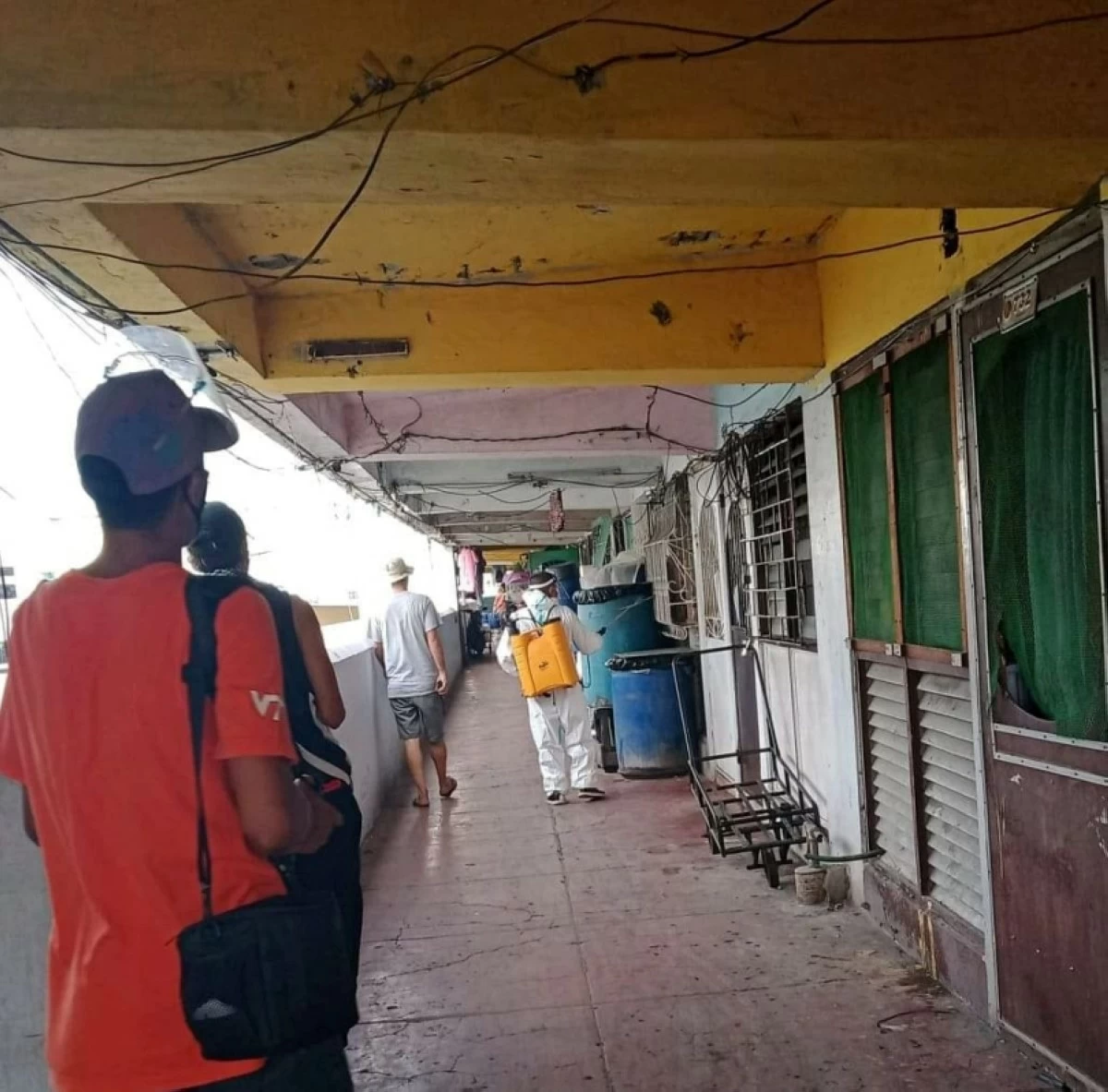 The Fort Bonifacio Tenement (Photo from Barangay Western Bicutan's Facebook page) 
