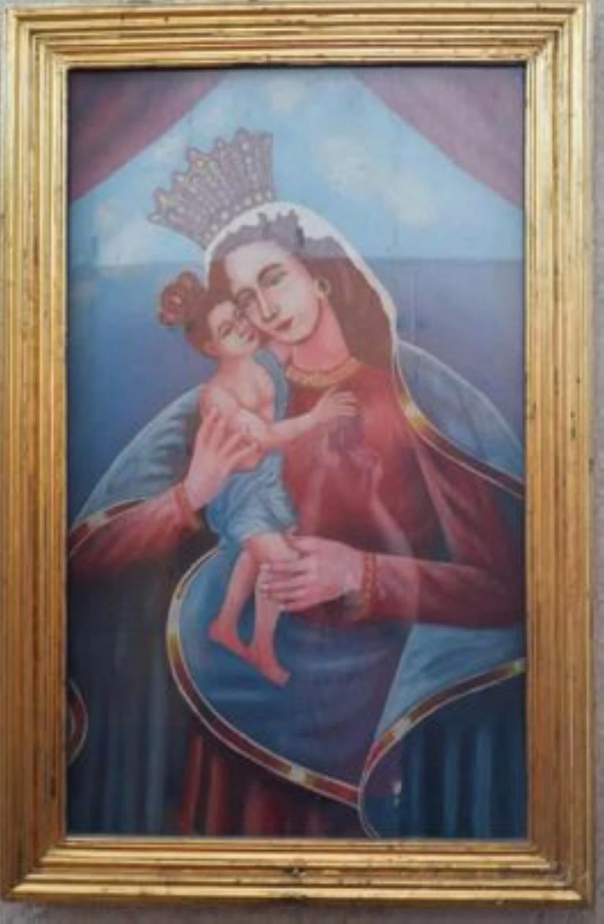 La Virgen de Sapao painting