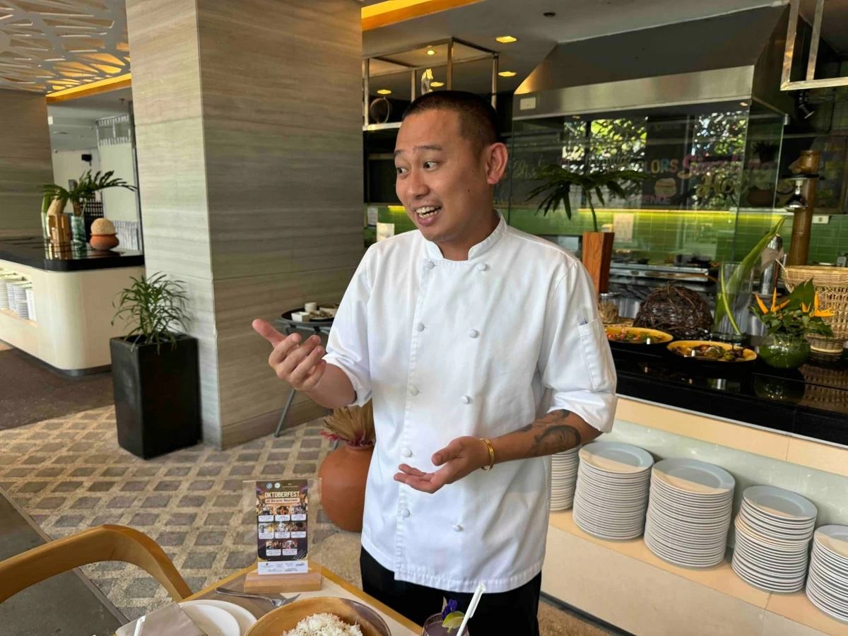 FLAVOR AND PURPOSE Chef Vincent Yves Cabahug brings home the discipline of Michelin-star kitchens, crafting Filipino dishes that balance tradition, heart, and technique