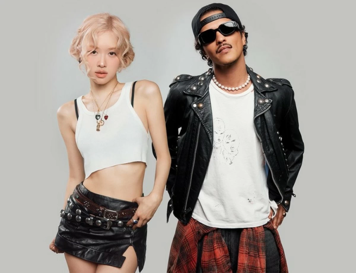 Rosé and Bruno Mars (X) 