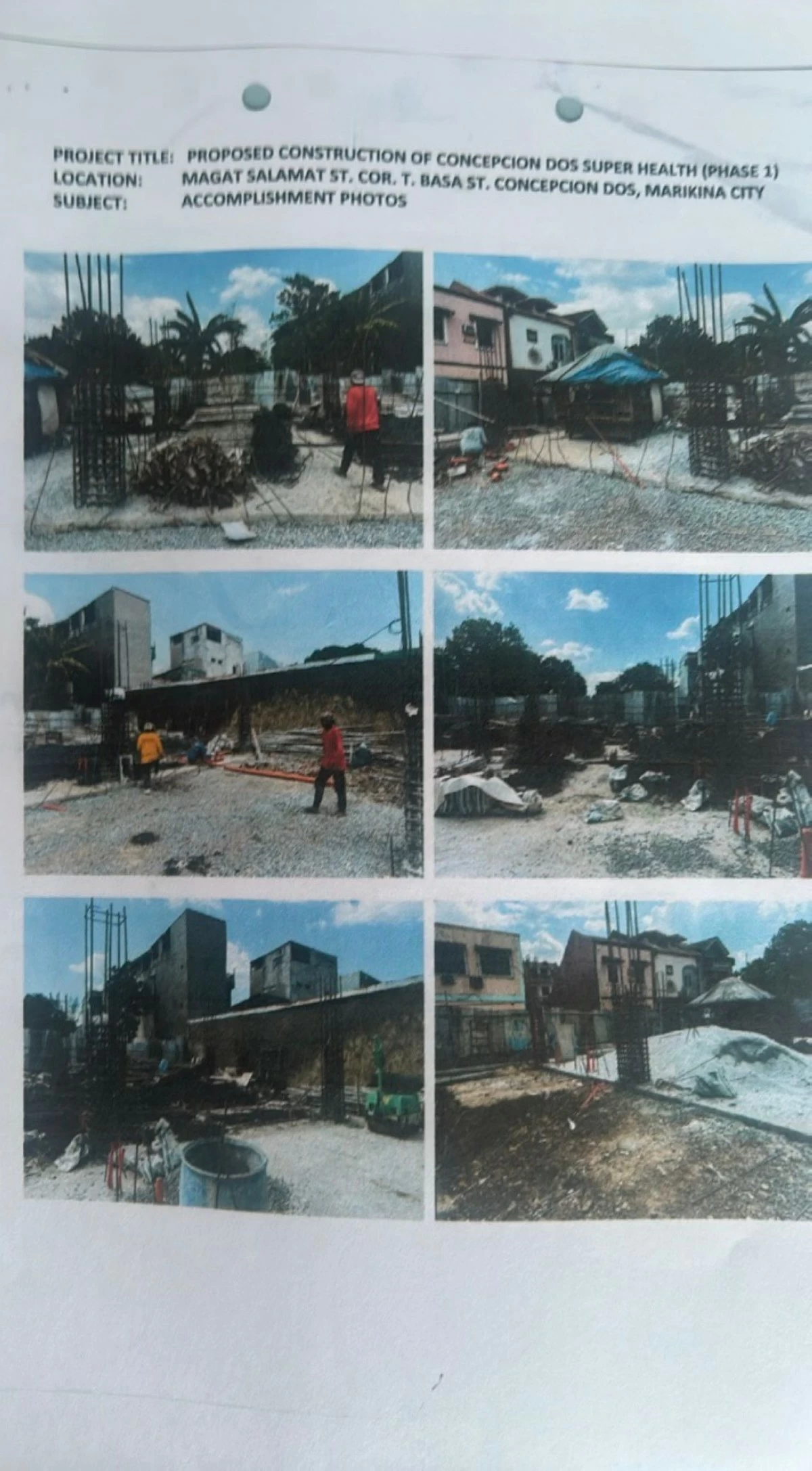 Scope of work for phase 1