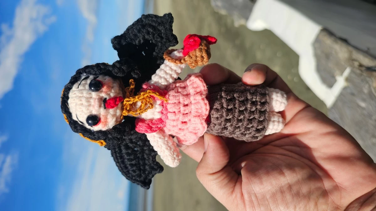 Lamumu’s first doll, the manananggal, remains its most popular. This version has two halves that are attached at the waist by a magnet. (Jose Arcenas)