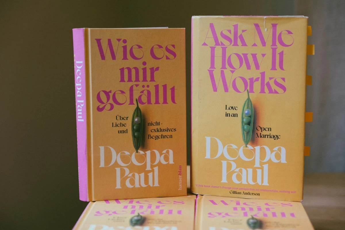 Deepa Paul's “Ask Me How It Works: Love in an Open Marriage” (Photo by Jenny Penas)