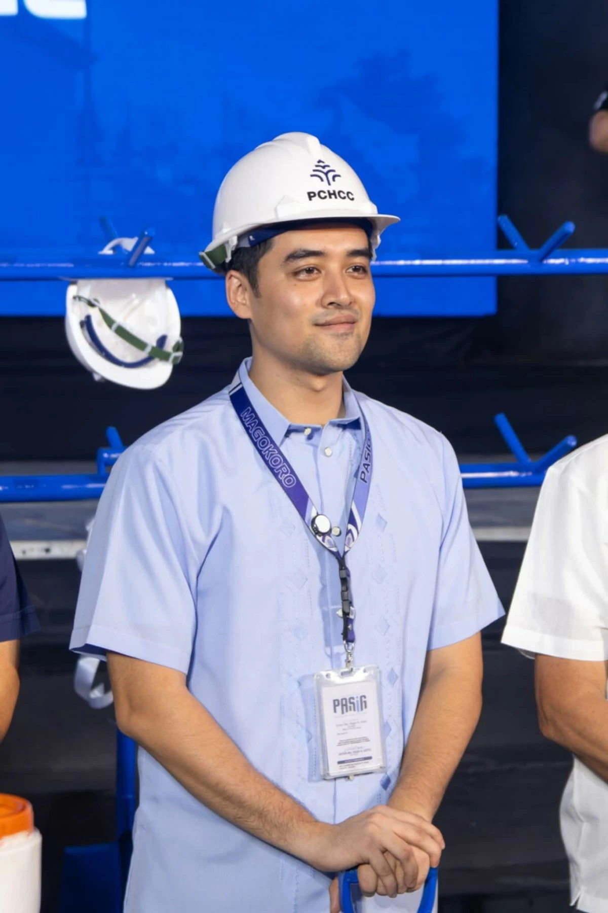 Pasig City Mayor Vico Sotto during the ground breaking ceremony of the new Pasig City Hall on Oct. 15 (Photo from Councilor Paul Senogat)