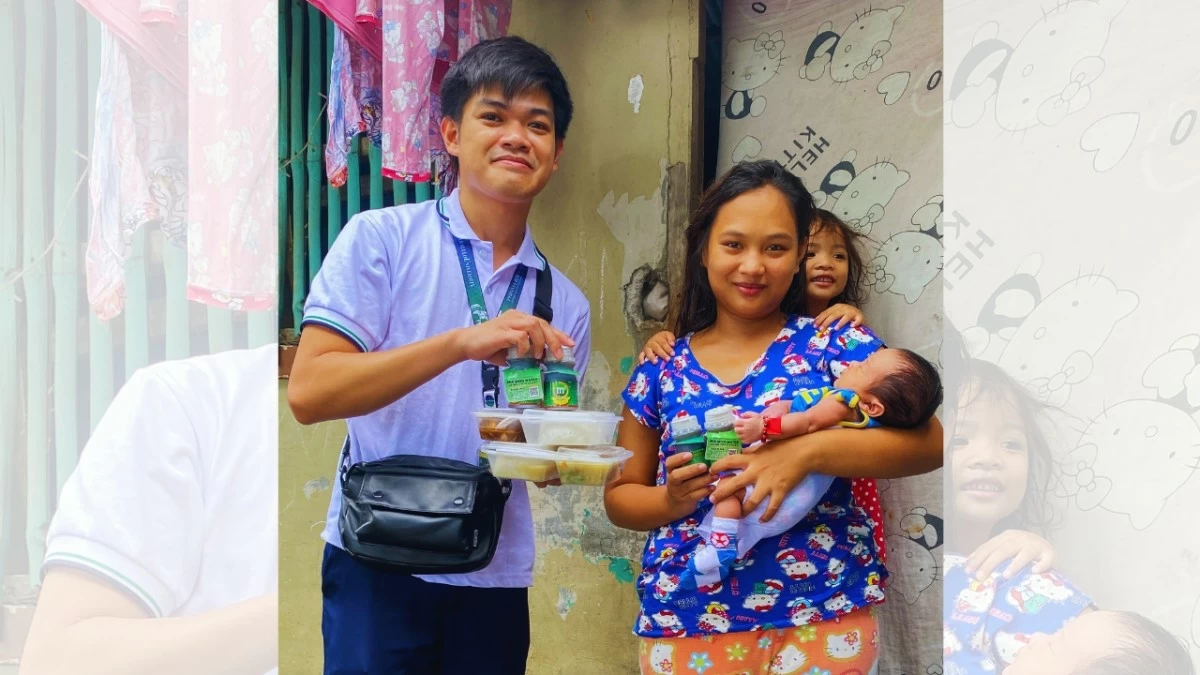 PHINMA Education schools are extending care to their neighboring communities through the F1KD program, offering steady care and support for moms and their kids during the first 1,000 days. (Photo courtesy of PHINMA Education)