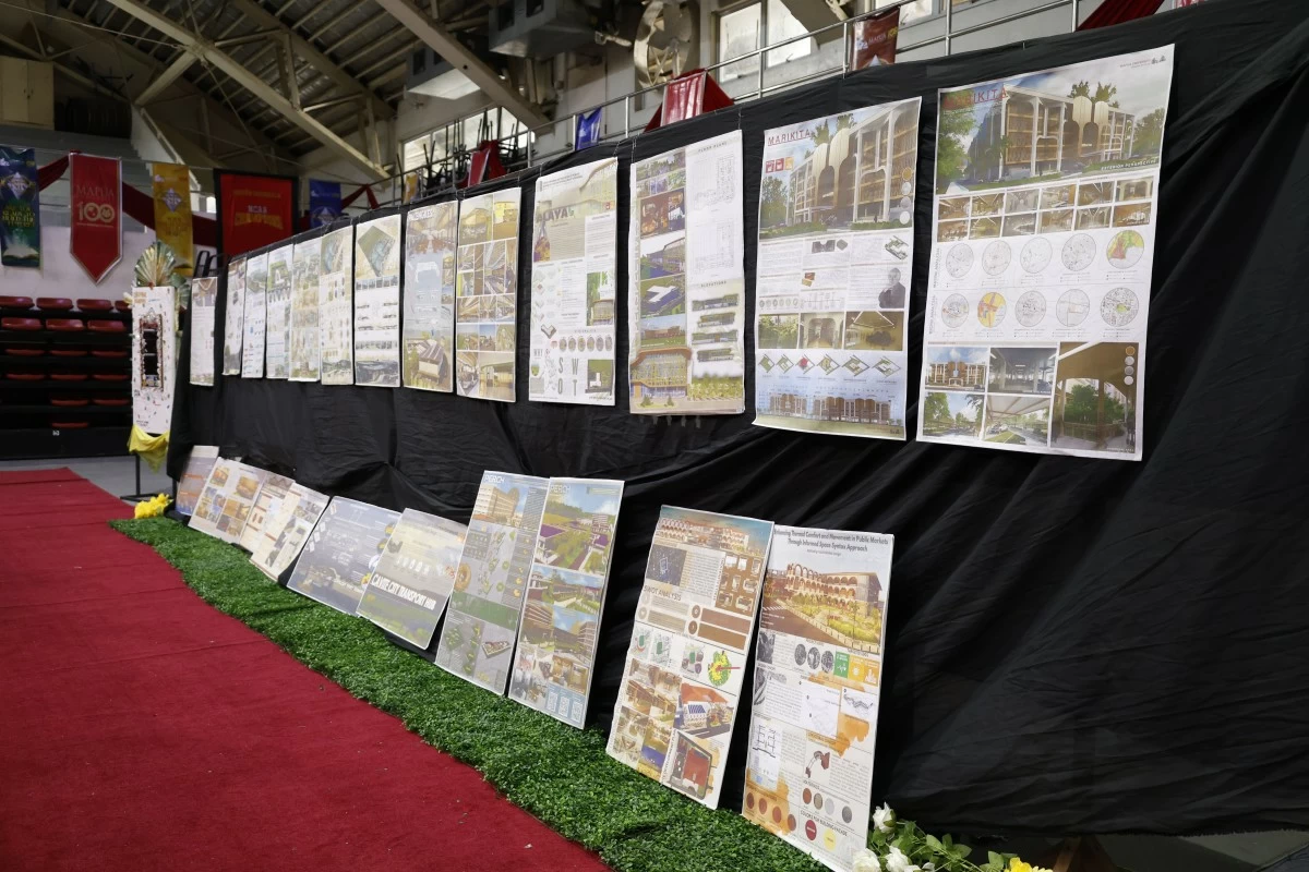 Exhibit of students works (UAPSA Mapua Chapter)