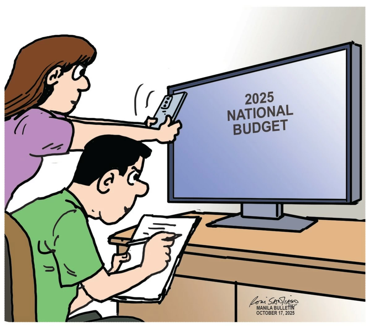 Leave no room for budget scandal