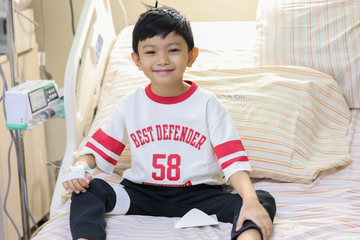 Eight-year-old Eli regains his life after years of hospital visits.