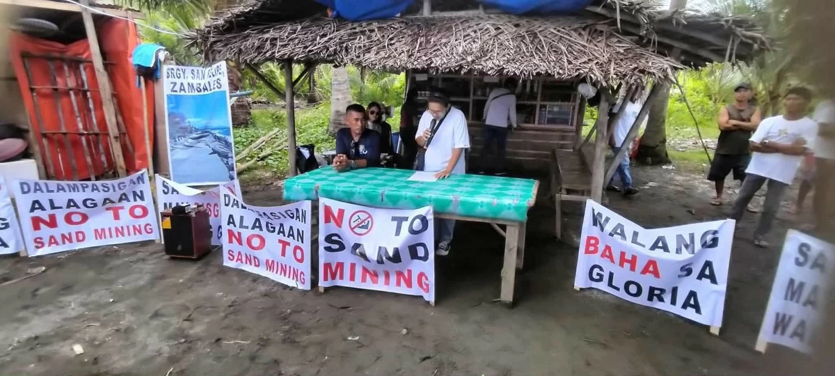 Oriental Mindoro governor signs ordinance banning large-scale sand mining