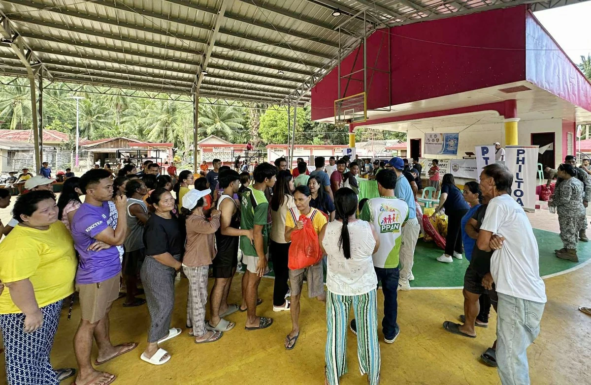 Quake-hit communities in Davao Oriental receive aid from tour operators, insurance firms