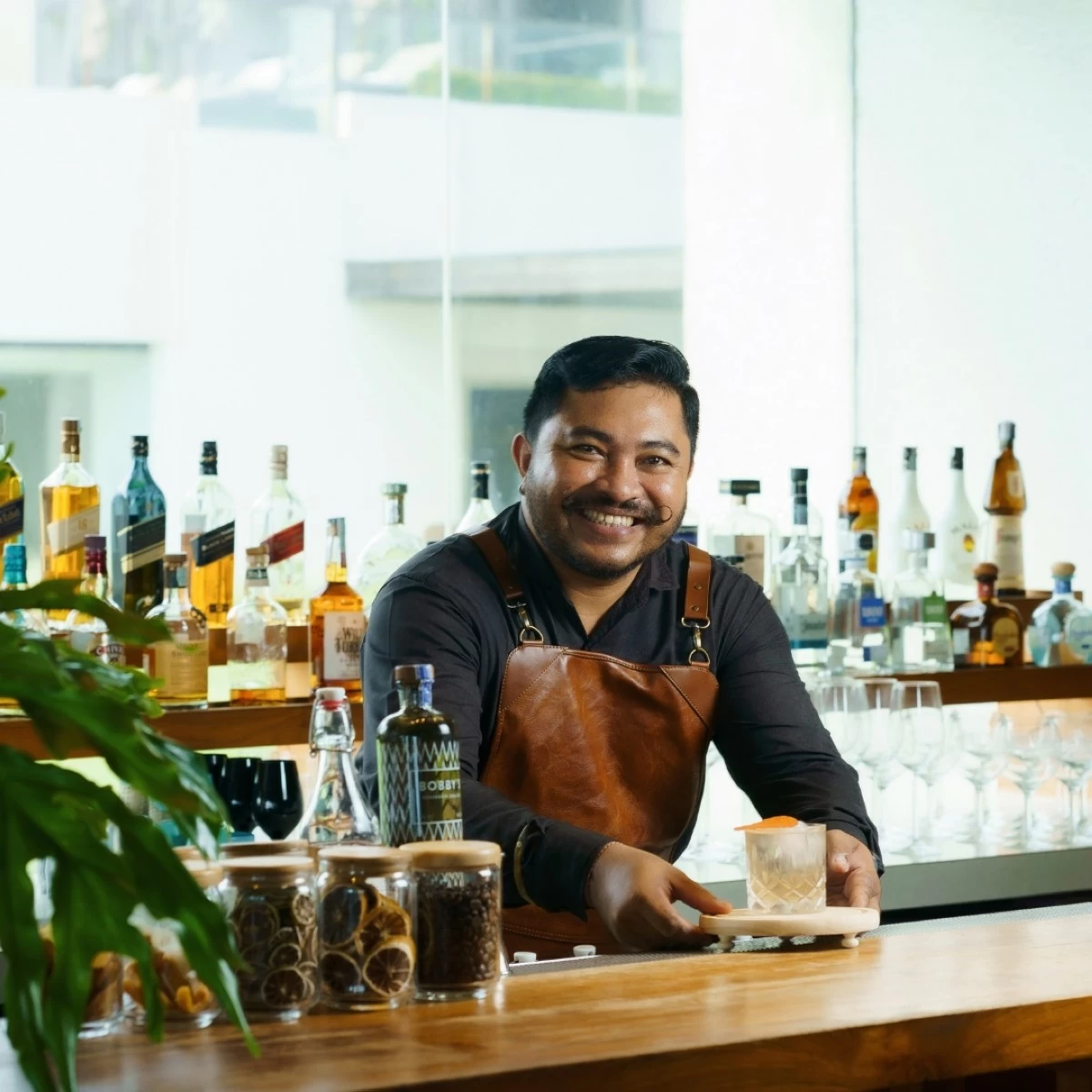 Mr. Mustacho of Seasalt, Alila Seminyak, Bali