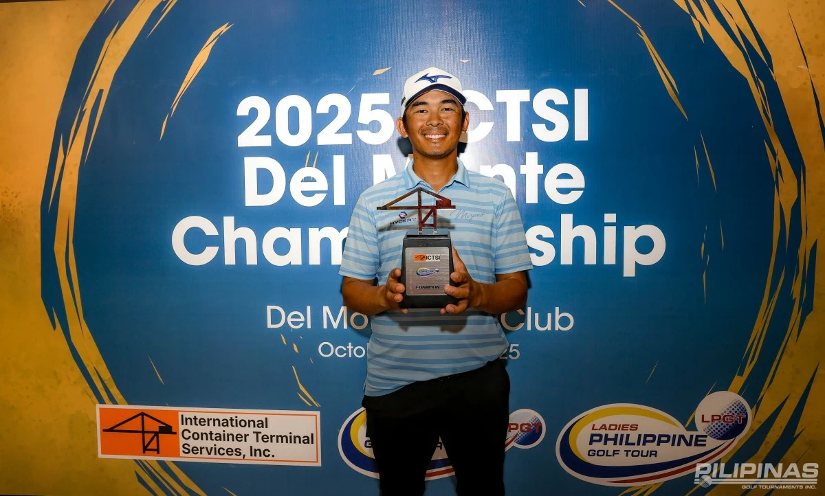 Jaraula claims ICTSI Del Monte crown in record 63, wins by 9
