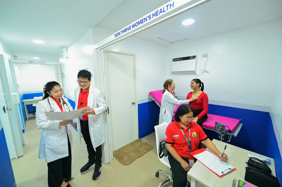 The TeenThrive Women’s Health lounge empowers women by integrating specialized care and education focused on women’s health concerns