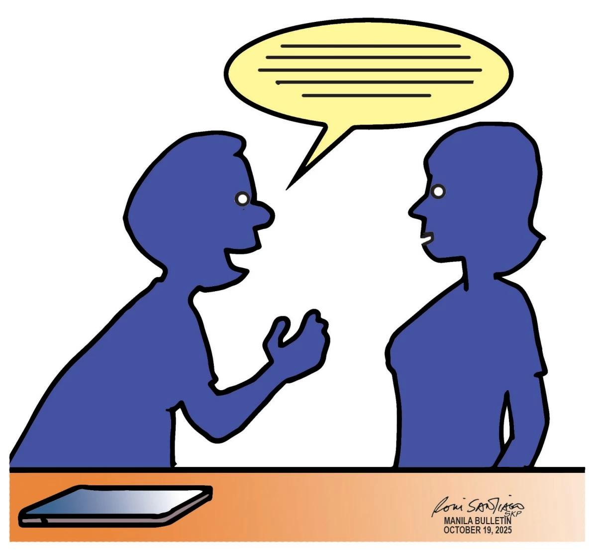 Today, put down the phone: Rediscover the art of conversation