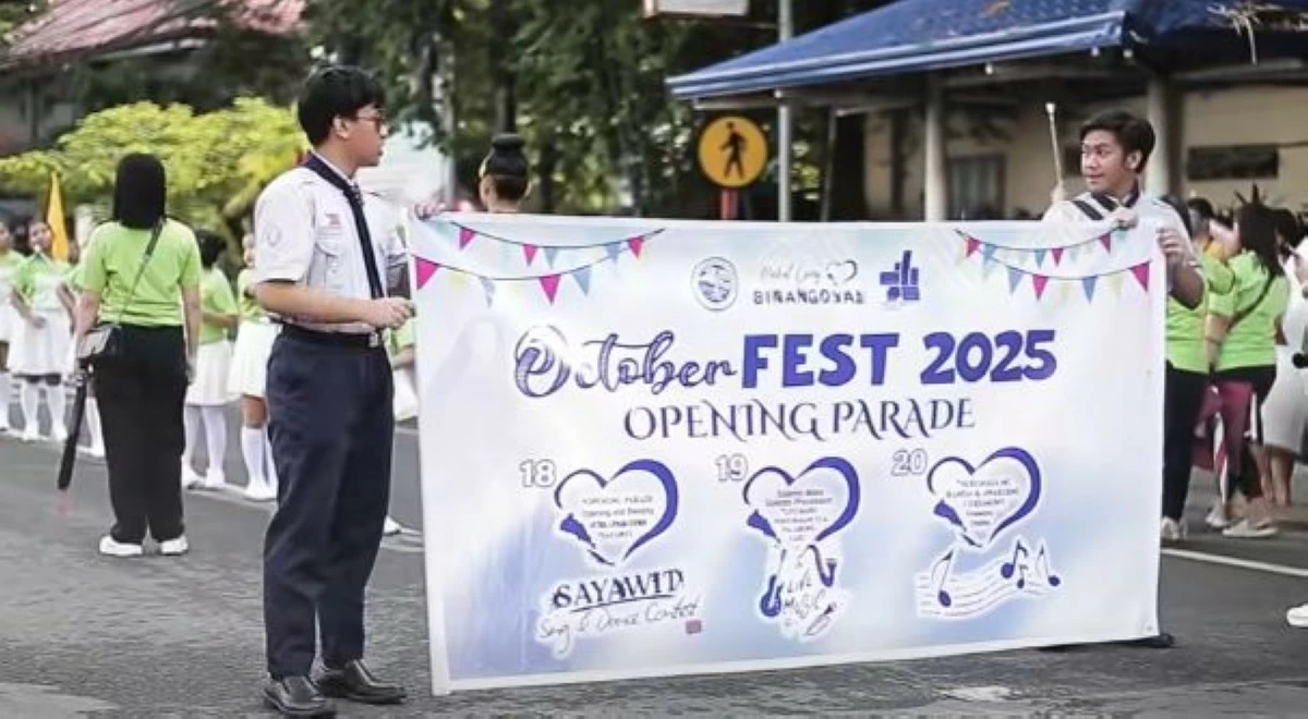 Residents of Binangonan join the Octoberfest 2025, in line with the celebration of the town fiesta in honor of Saint Ursula