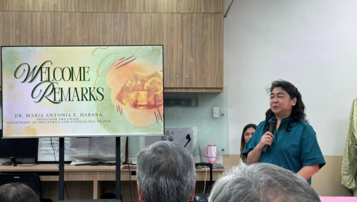 Dr. Tonette Habana of the PGH.