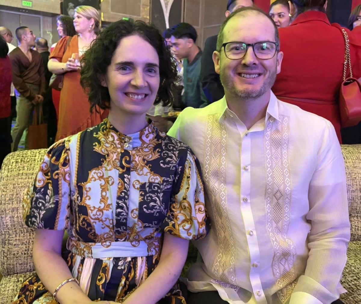 Ambassador Catherine McIntosh of the Embassy of New Zealand Embassy and spouse Anglican priest Rev. Paul Mcintosh