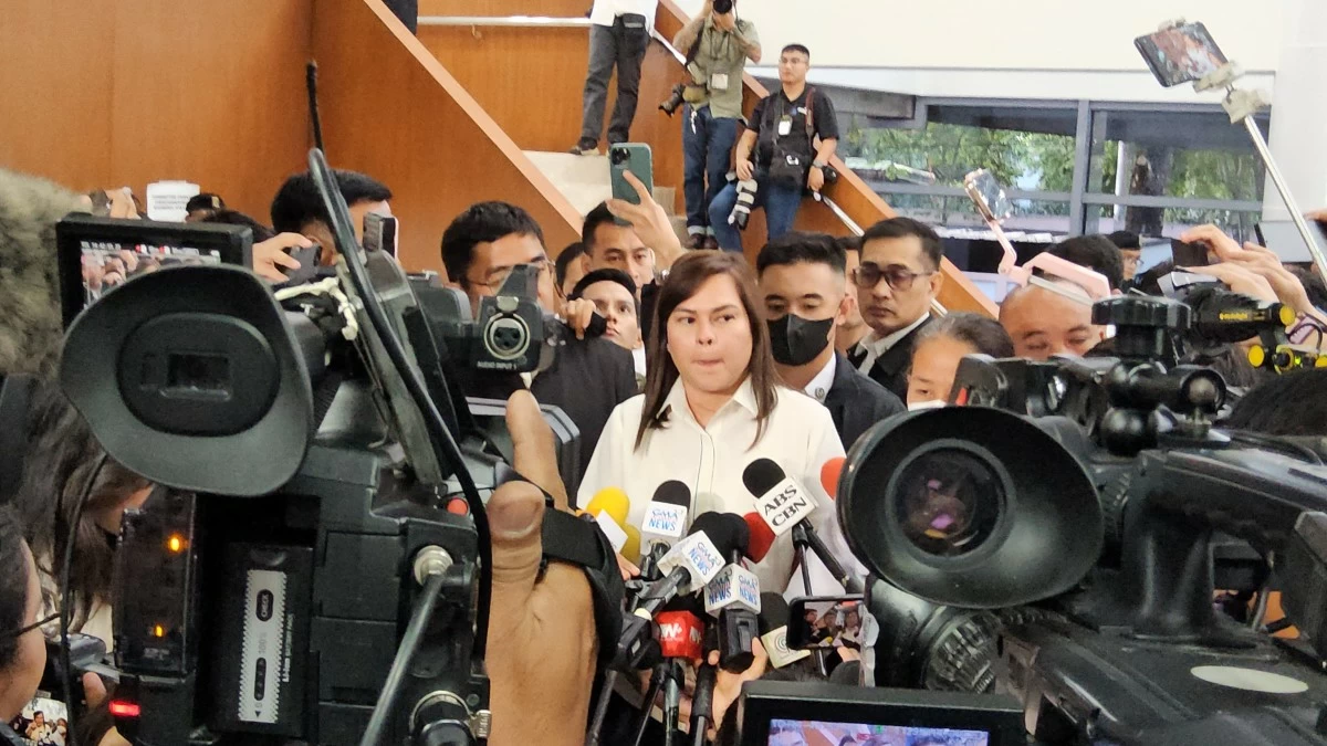 Vice President Sara Duterte (Ellson Quismorio/ MANILA BULLETIN)