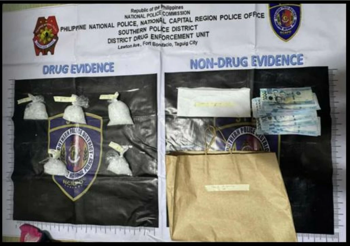 The confiscated pieces of evidence (Photo from SPD)