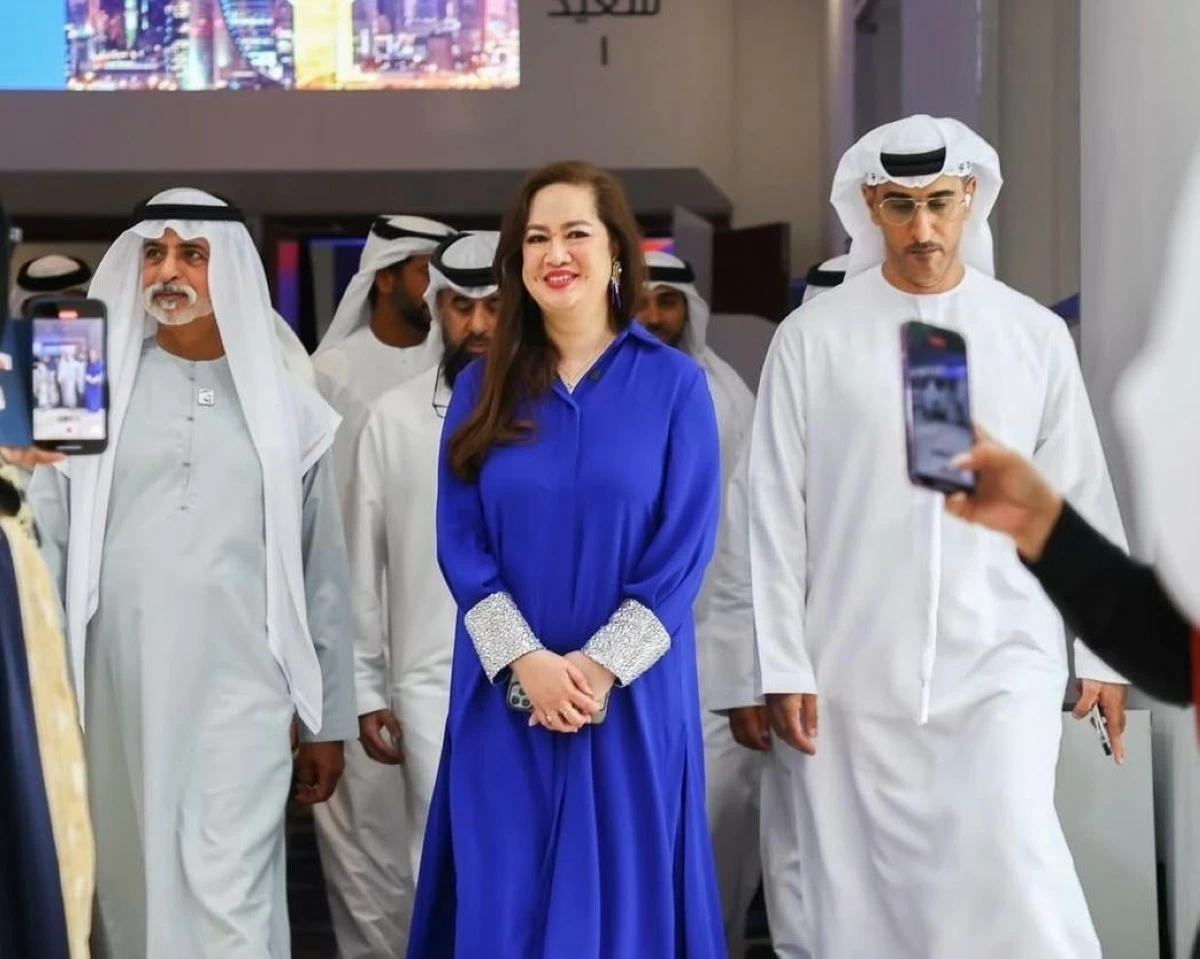 Josie, whose work bridges cultures through community initiatives together with Infinite Communities and under Emirates Loves Management, with H.E. Sheikh Nahyan bin Mubarak Al Nahyan, UAE Minister of Tolerance and Co-Existence