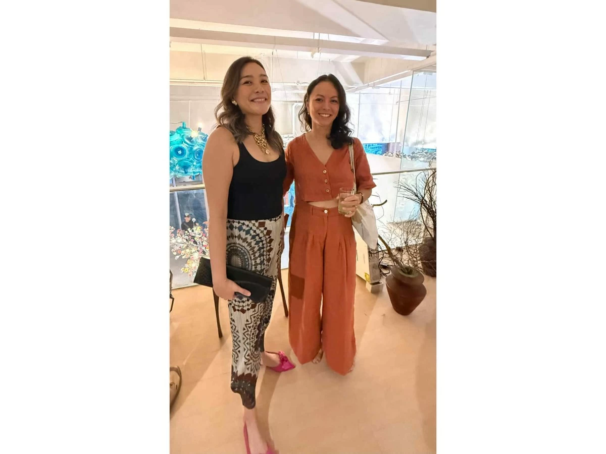 Lilianna Manahan and Olivia d’Aboville