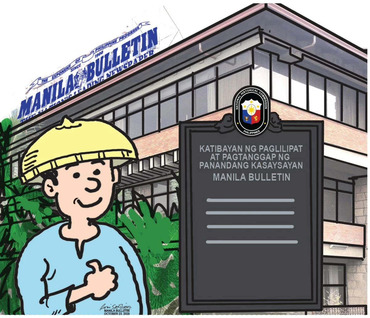 Historical marker for Manila Bulletin: A legacy in ink and truth