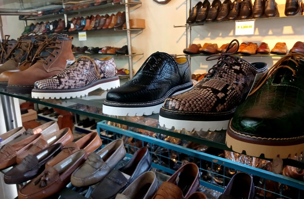Shoes at Nico Leather Classic, a neighboring Marikina shoe store. (Photos by Richielyn Canlas)