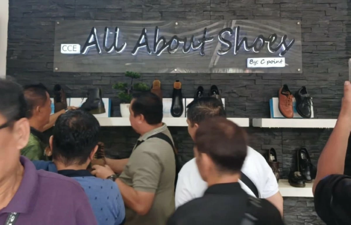 Some of the shoes available at C Point. (Photos by Richielyn Canlas)