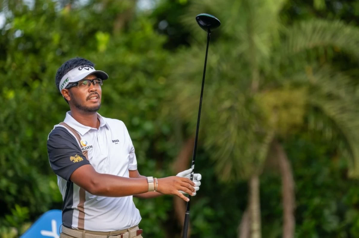 Sarit Suwannarut takes the clubhouse lead at the start of the International Series Philippines. (Asian Tour)