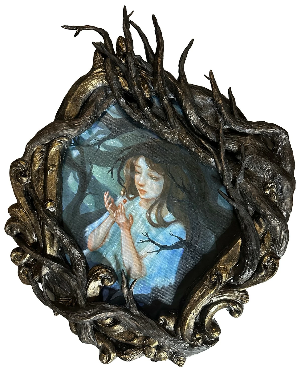 'THE WITHERING TREE' mixed on canvas, 2025