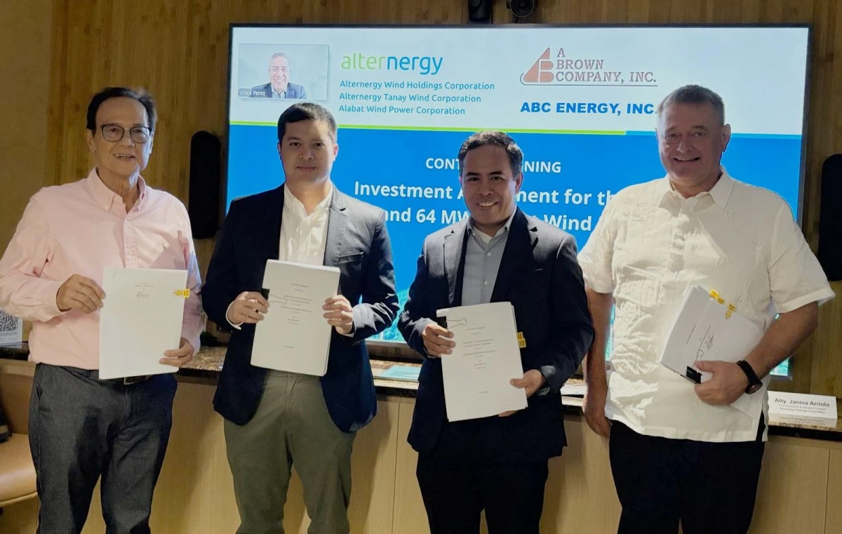 ABC energy arm invests ₱2.4 billion in Alternergy's 192-MW wind projects