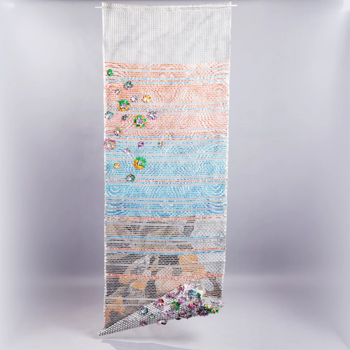 “Hinabing Tabing” made use of 200 upcycled OFF! sachets.