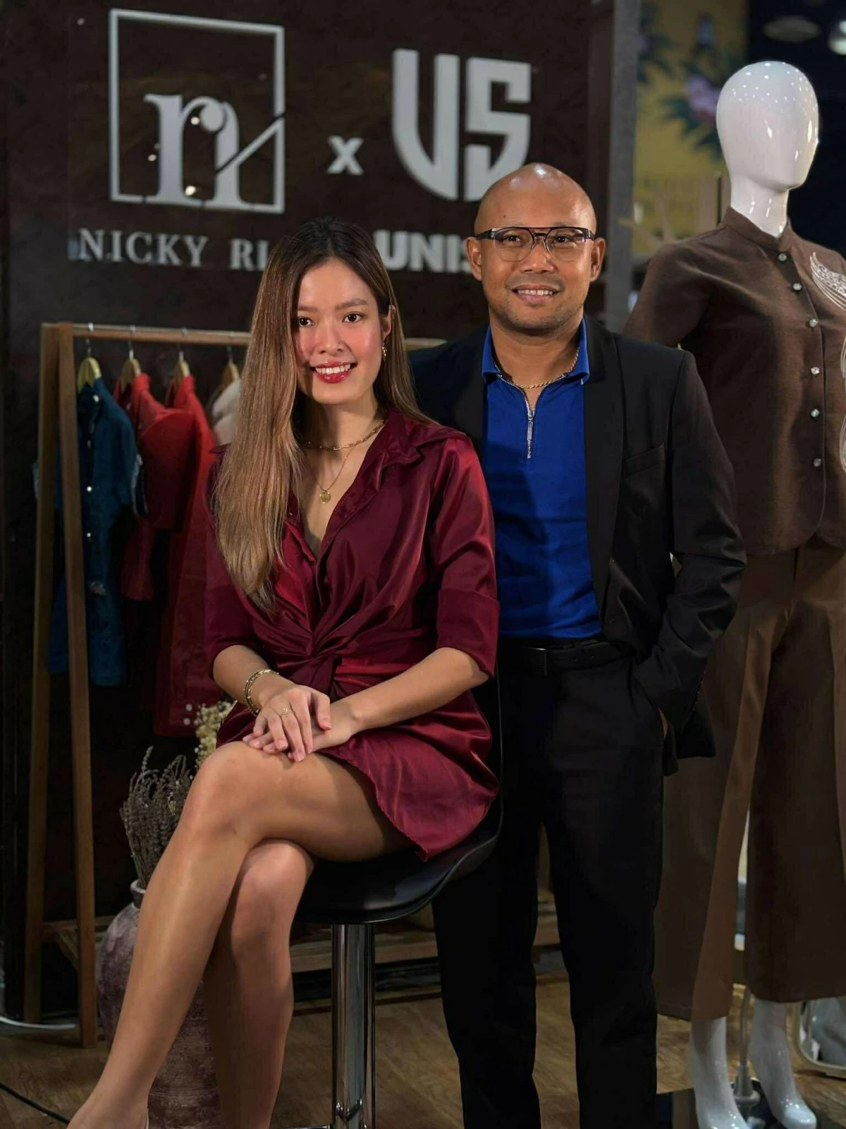 Nicky Rice, chief of Product and Design Officer of Unisol and Jonas Kee Quilantang, chief operating officer of Unisol 

