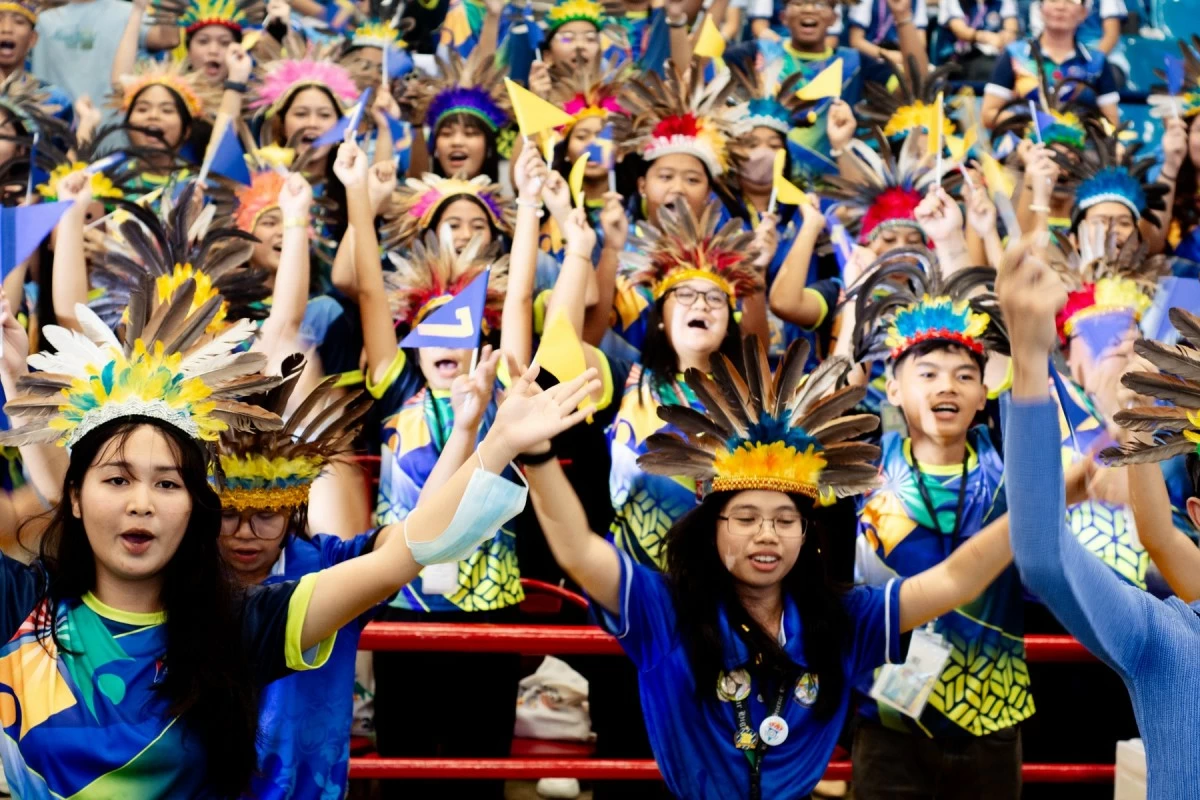 With the theme “#GalingKabataan: Boses Mo, Bukas Natin,” LearnCon PH 2025 gathers over 2,000 learners to amplify youth voices in education, leadership, and civic engagement, marking one of the largest in-person student conventions organized by DepEd. (Photo from DepEd)