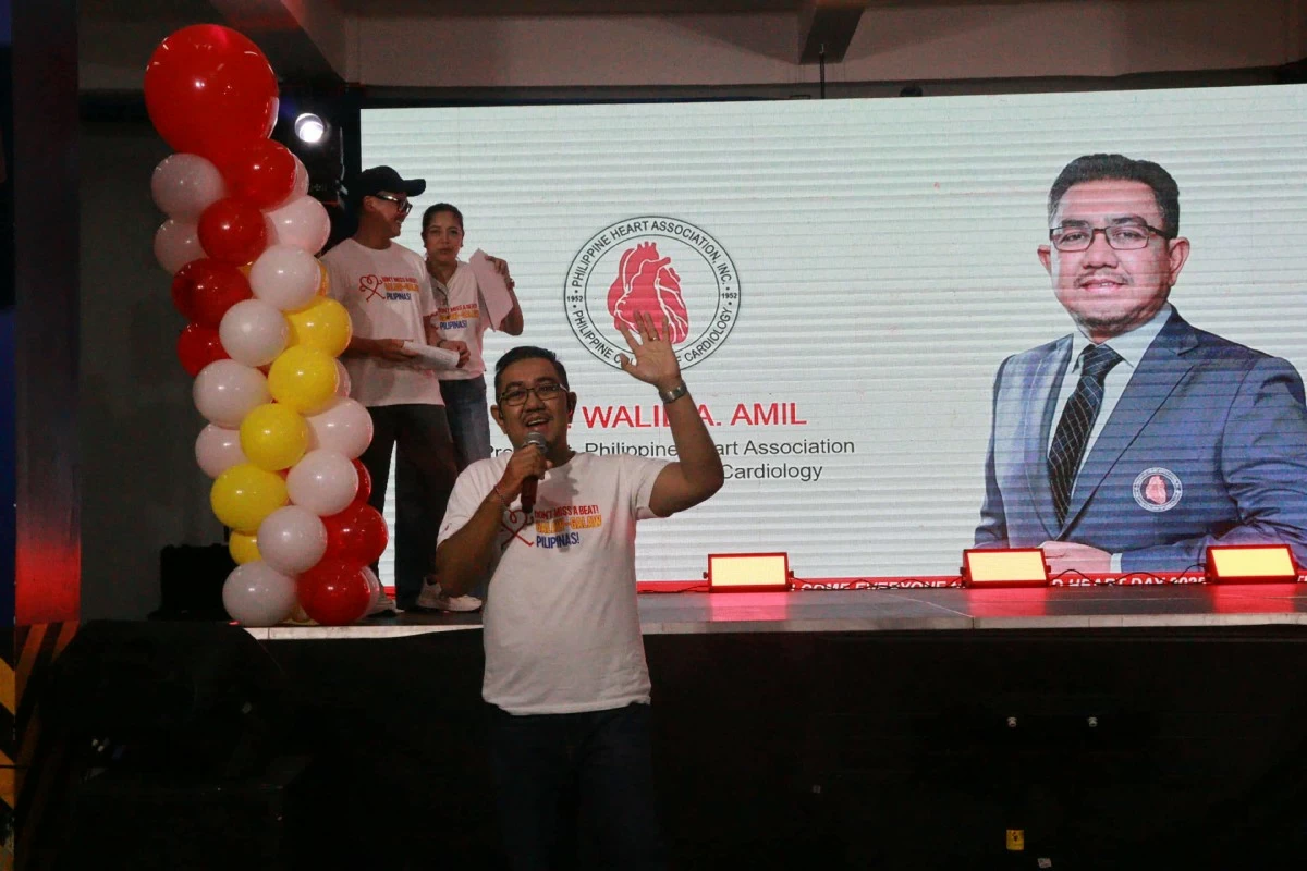 Philippine Heart  Association (PHA) President  Dr. Walid Amil (Photo from PHA)