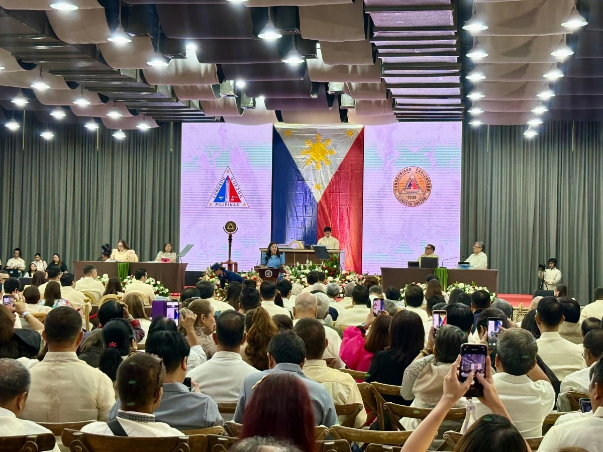 Mayor Joy Belmonte delivers her 7th State of the City Address (SOCA) on Monday, Oct. 27. (Allysa Nievera/Manila Bulletin) 