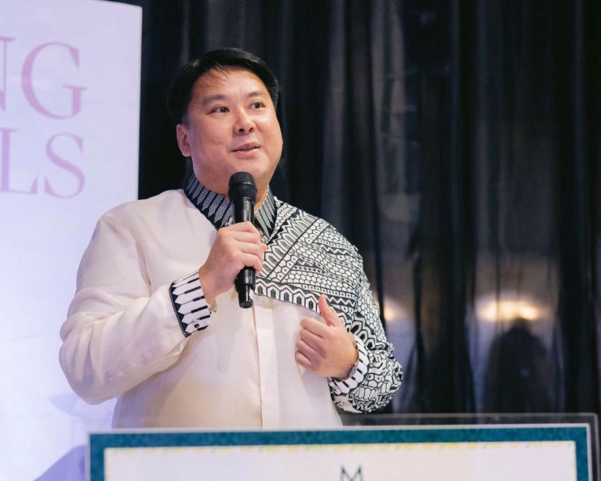 The Manila Hotel vice president for Sales and Marketing Kim Tan
