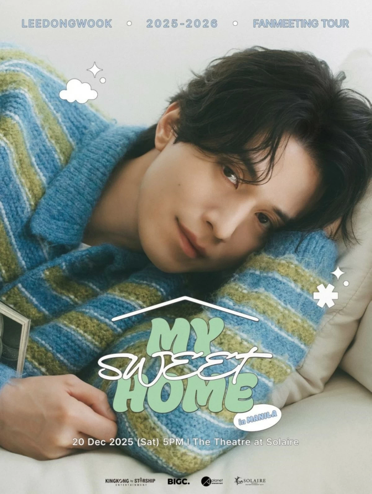 Lee Dong-wook will hold his fan meeting in Manila on Dec. 20 at The Threatre at Solaire (Solaire)