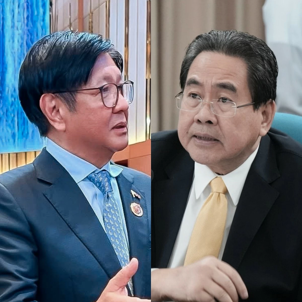 President Ferdinand "Bongbong" Marcos Jr. (left), Cagayan de Oro City 2nd district Rep. Rufus Rodriguez (Facebook, PPAB)