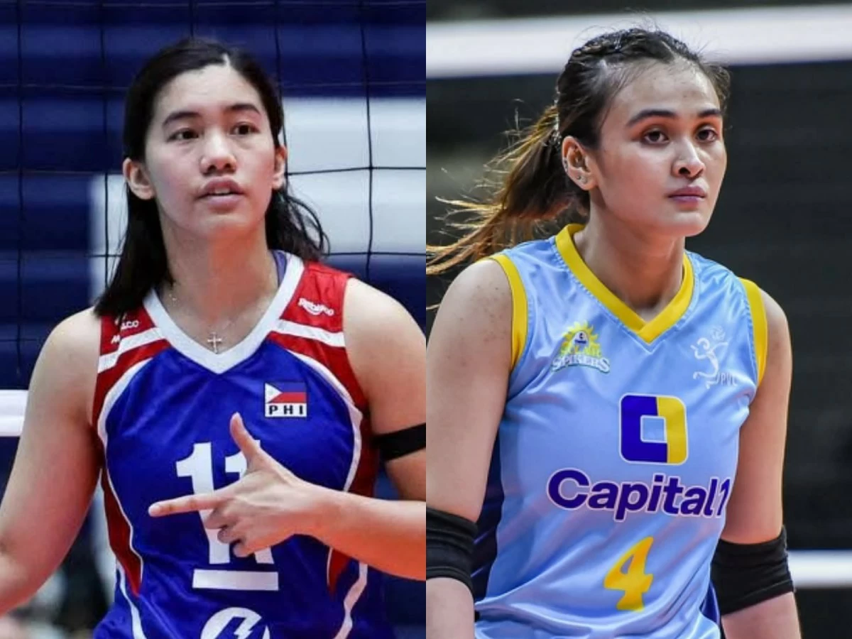 Jia De Guzman, left, and Bella Belen.