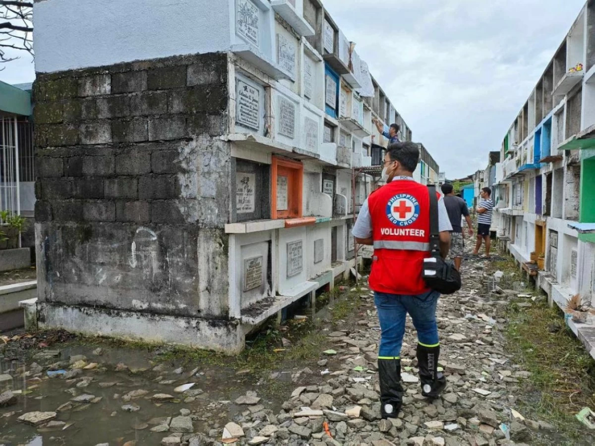 Red Cross teams set up first aid stations and welfare desks in key areas across the country as part of PRC’s Undas 2025 Operations, ensuring safe and peaceful observance of the annual holiday. (Photo from PH Red Cross)