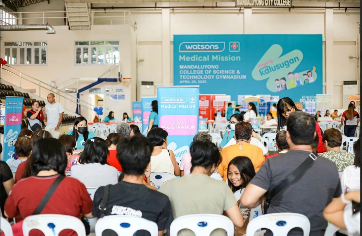 Watsons’ Alagang Pangkalusugan Medical Mission brings free consultations, medicines, and health services to underserved communities, reinforcing its commitment to healthier lives for Filipinos.