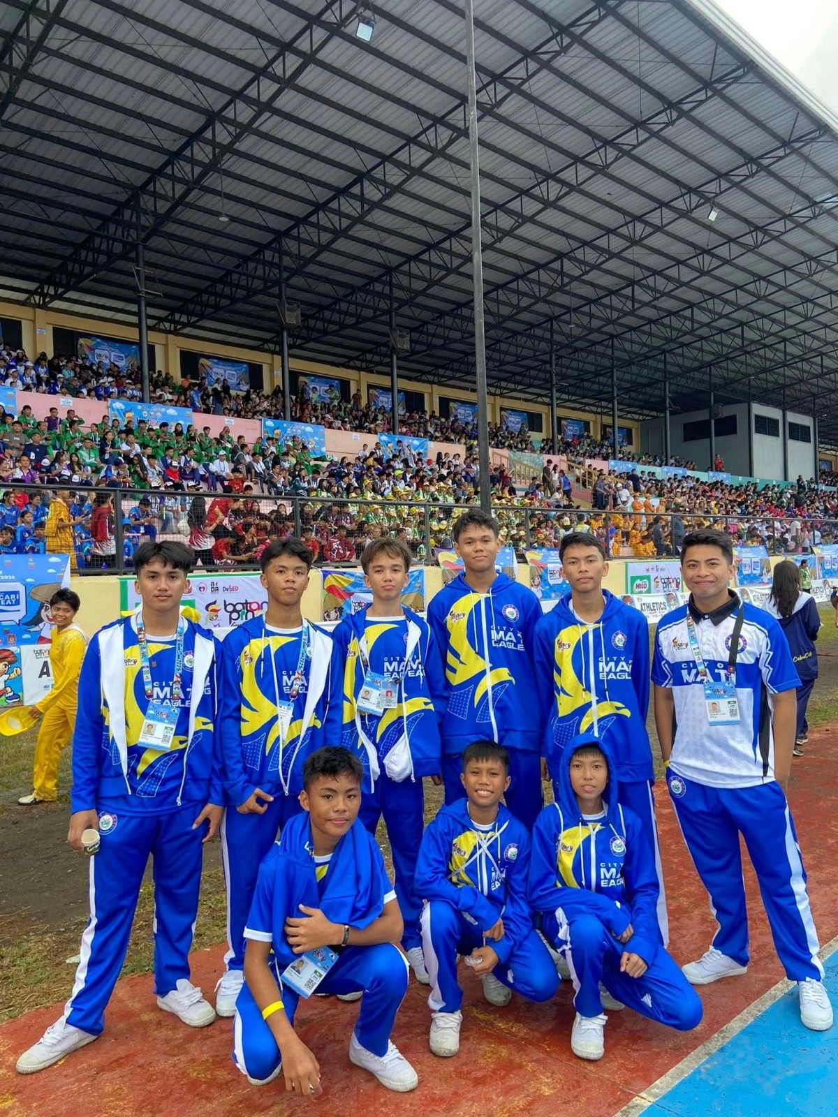 DESPITE FALLING short in the secondary boys action, the players will return to Mati City with much lesson and confidence.