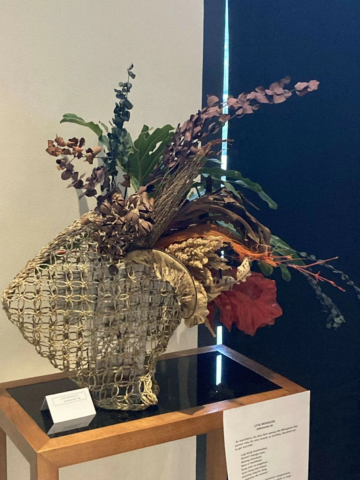 SINGLE LIFE A Mangyan who chooses not to marry is the focus of Ambahan 98, as presented by Lita Morales