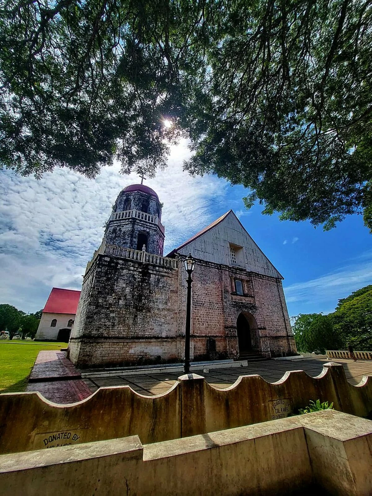 A HOLY SIGHT Lazi Church was built in 1884 using coral stones and hardwood.