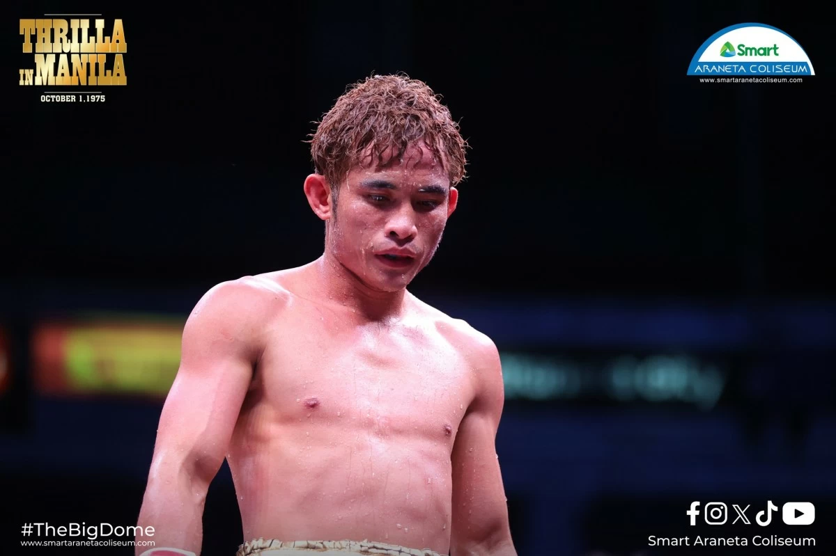 Melvin Jerusalem eyes unification bout in the future. (Smart Araneta Coliseum)